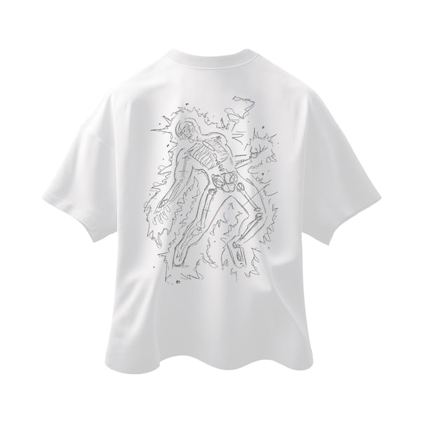 SKELETON White T-shirt